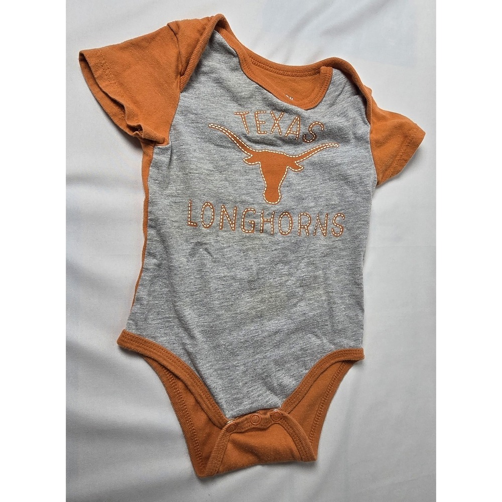 Texas Longhorns Baby Onsie Size 6m